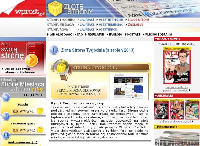 Złote Strony Wprost