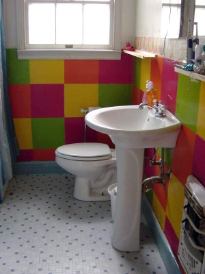 łazienka farby