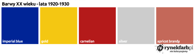 barwy XX wieku