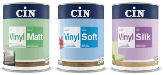 farby CIN vinyl matt soft silk
