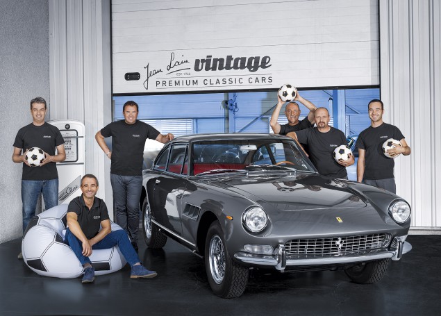 Spies Hecker france Ferrari 330 jean laim vintage