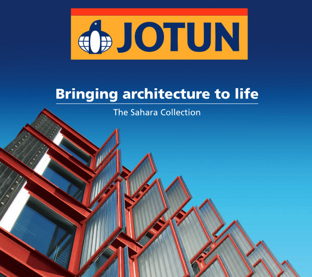 farby proszkowe jotun sahara collection