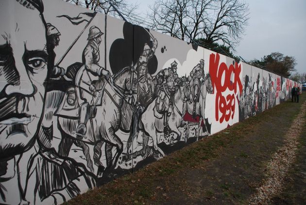 Legionowo największy mural historyczny