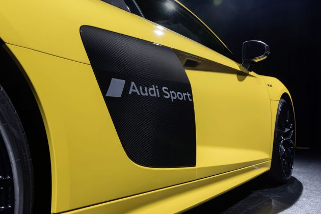 Audi matowe wzory na karoserii
