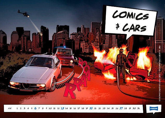 standox comics calendar 2018 May