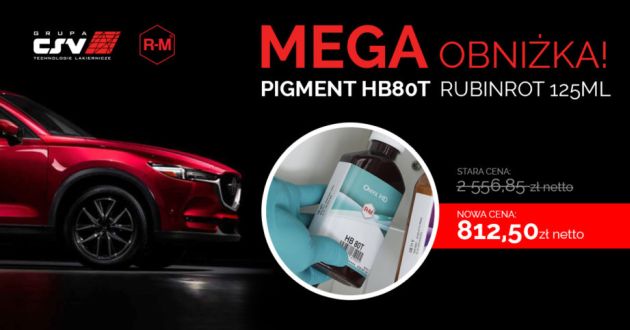 Grupa CSV pigment Rubinrot promocja