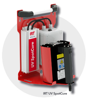 IRT UV spotcure device