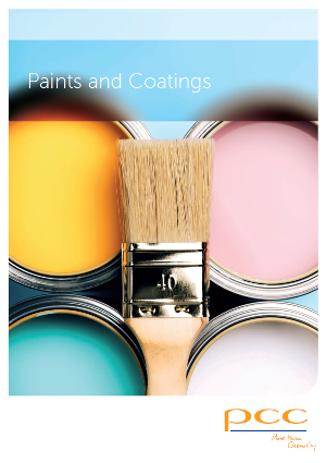 PCC rokita raw materials paints coatings brochure