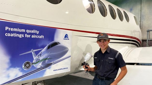 Axalta młodzi samolot Flight Youth Engineering