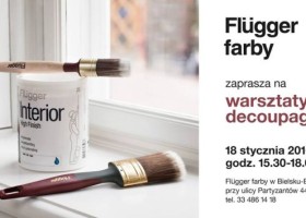 Warsztaty decoupage firmy Flügger