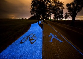 Świecąca ścieżka rowerowa – teraz także w Polsce!