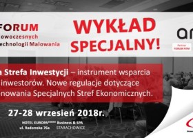 Polskie Strefy Inwestycji – wykład na Forum NTM