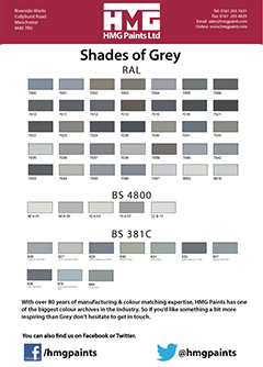 Shades of Grey HMG Paints