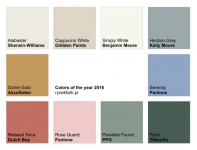 Najpopularniejsze kolory na rok 2016