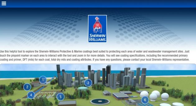 Sherwin-Williams Water & Wastewater App