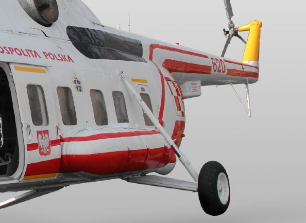 PPG helikopter papieski Muzeum Lotnictwa Polskiego