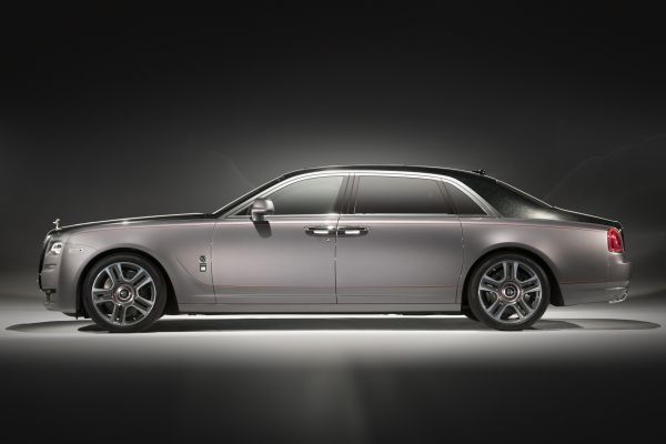 Rolls-Royce lakier diamenty