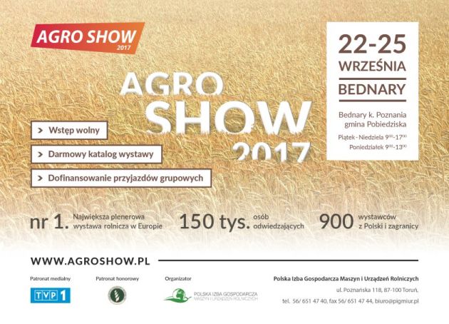 Agro Show Bednary 2017