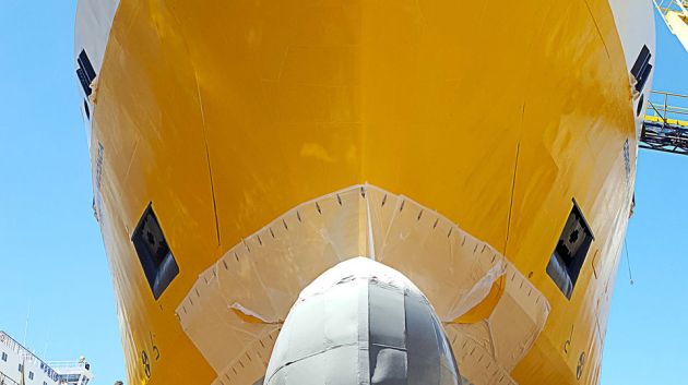 powłoka przeciwporostowa Evonik niewidzialne statki