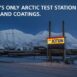 Jotun stacja testowa Svalbard Arktyka